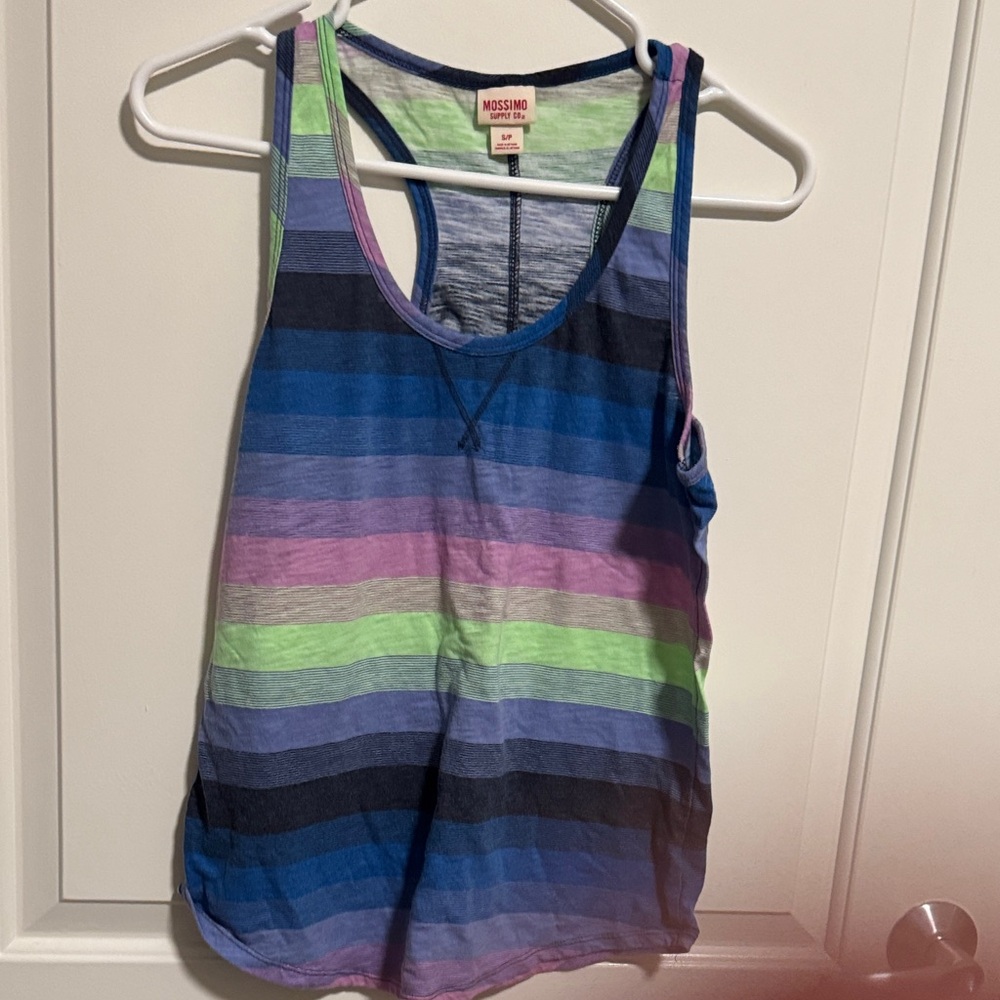Mossimo Supply Co. Women's Colorful Striped Tank Top